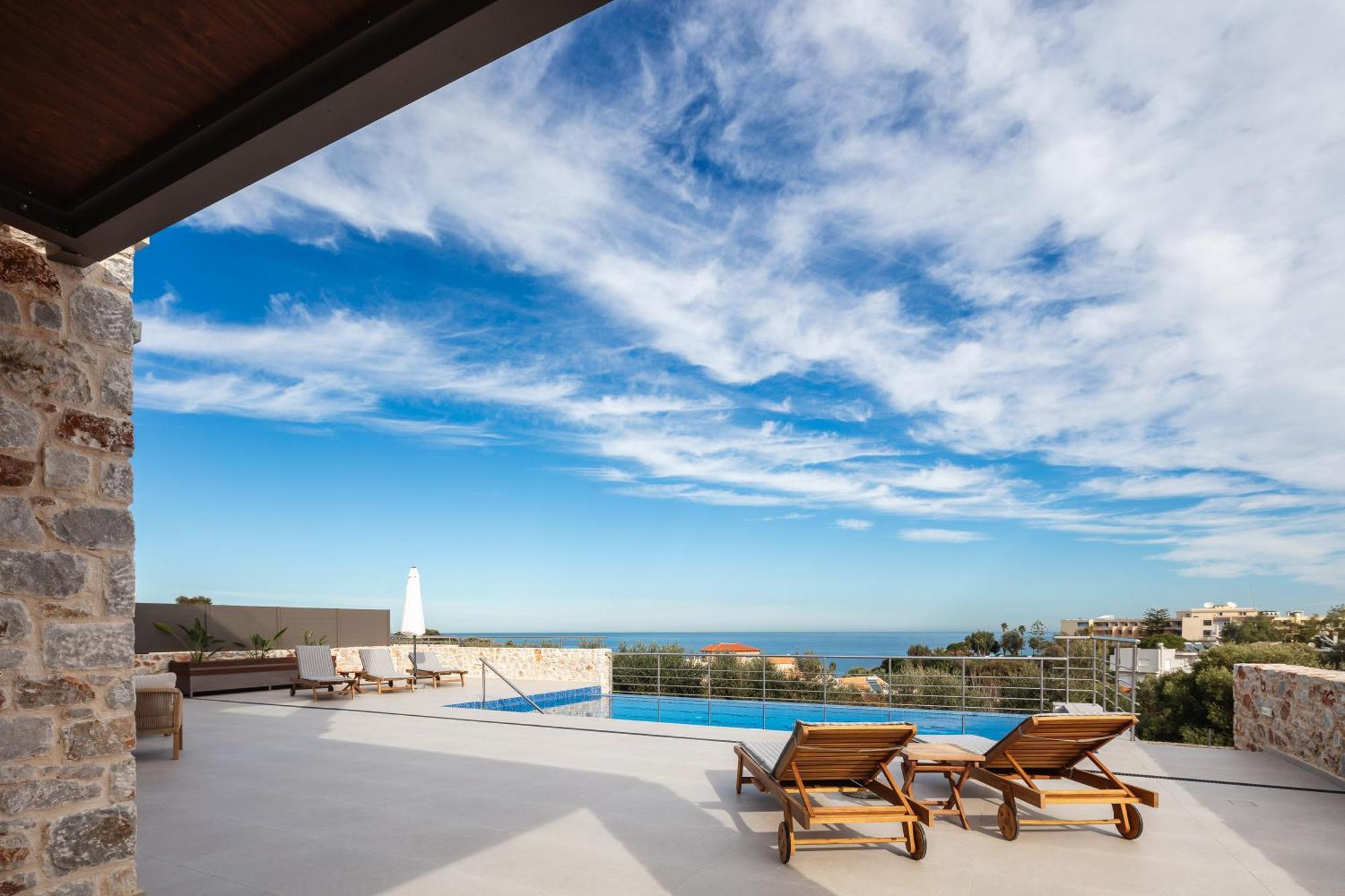 Oinolithos Luxury Villas Kalamaki Zewnętrze zdjęcie