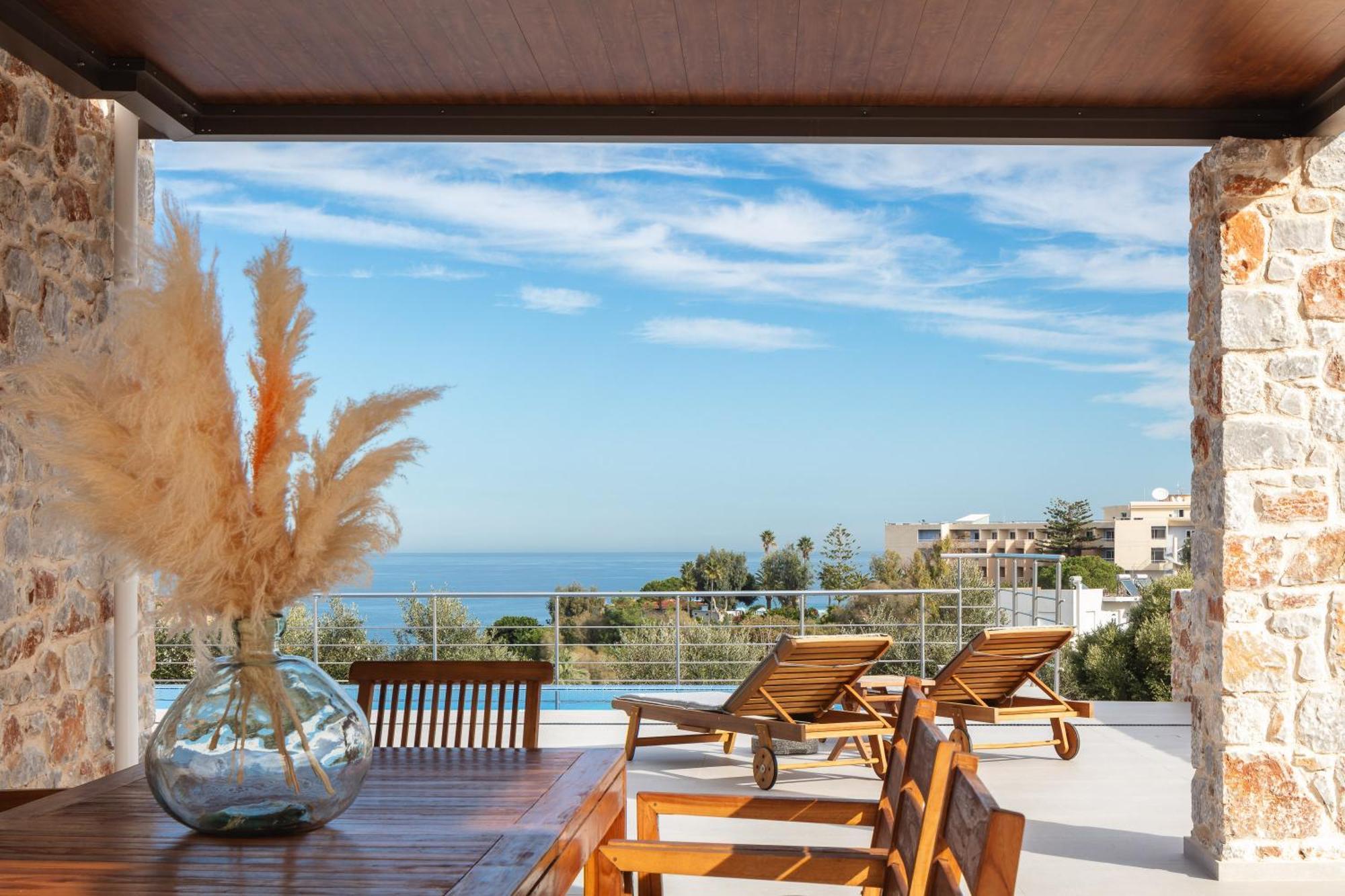 Oinolithos Luxury Villas Kalamaki Zewnętrze zdjęcie